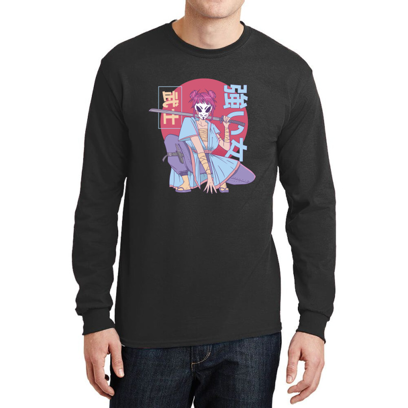 Anime Samurai Warrior Long Sleeve Shirts by SamKal | Artistshot