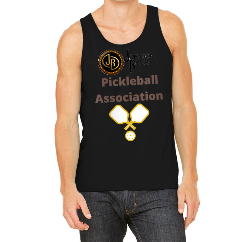 Womens Johnson Ranch Pickleball Association V Neck T Shirt Tank Top by rostinoko | Artistshot