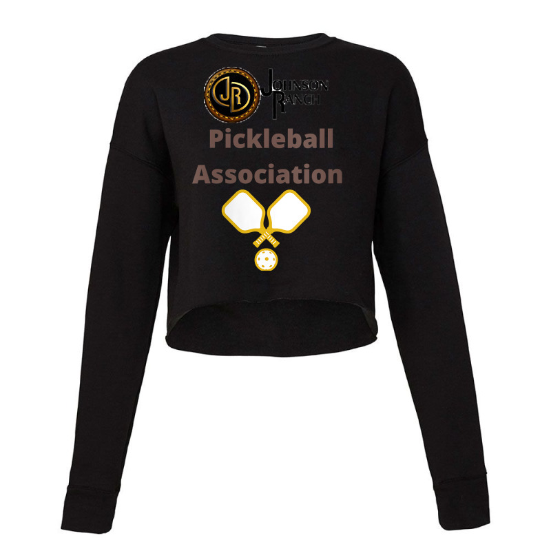 Womens Johnson Ranch Pickleball Association V Neck T Shirt Cropped Sweater by rostinoko | Artistshot