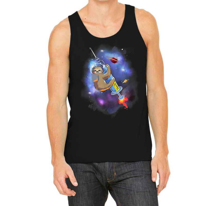 Space Ketamine Sloth Anesthesia Critical Care Emergency Med T Shirt Tank Top | Artistshot