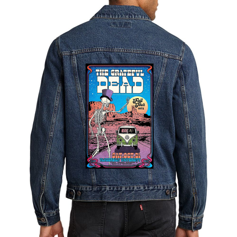 Funny Gift Jerry Grateful Gifts Men Men Denim Jacket | Artistshot