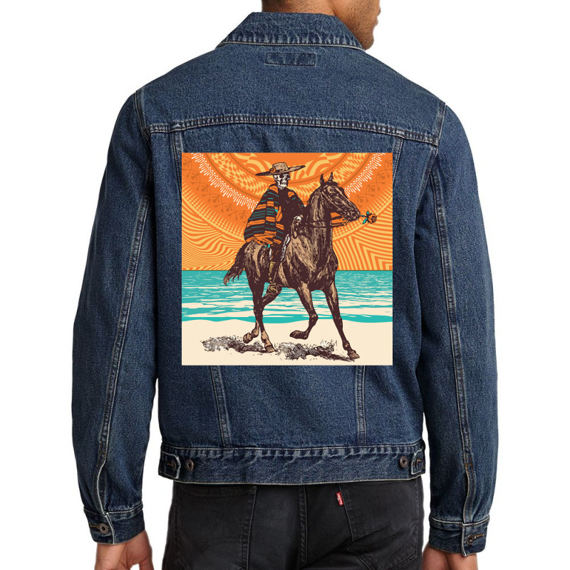 Graphic Picture Jerry Grateful Day Gift Men Denim Jacket | Artistshot