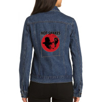 Hot Snakes Ladies Denim Jacket | Artistshot