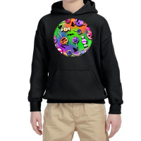 Halloween Round Earrings 4 Youth Hoodie | Artistshot