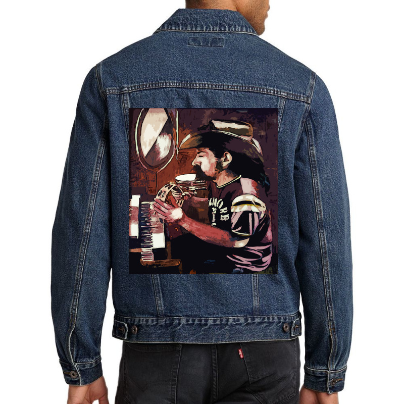 Music Vintage Retro Jerry Grateful Men Women Men Denim Jacket | Artistshot