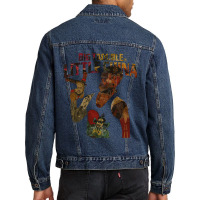 Vintage Retro Golden Trouble Gifts Men Men Denim Jacket | Artistshot