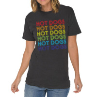 Hot Dog Hotdogs Sausage Frank Frankfurter Wiener Weenie Bun Vintage T-shirt | Artistshot