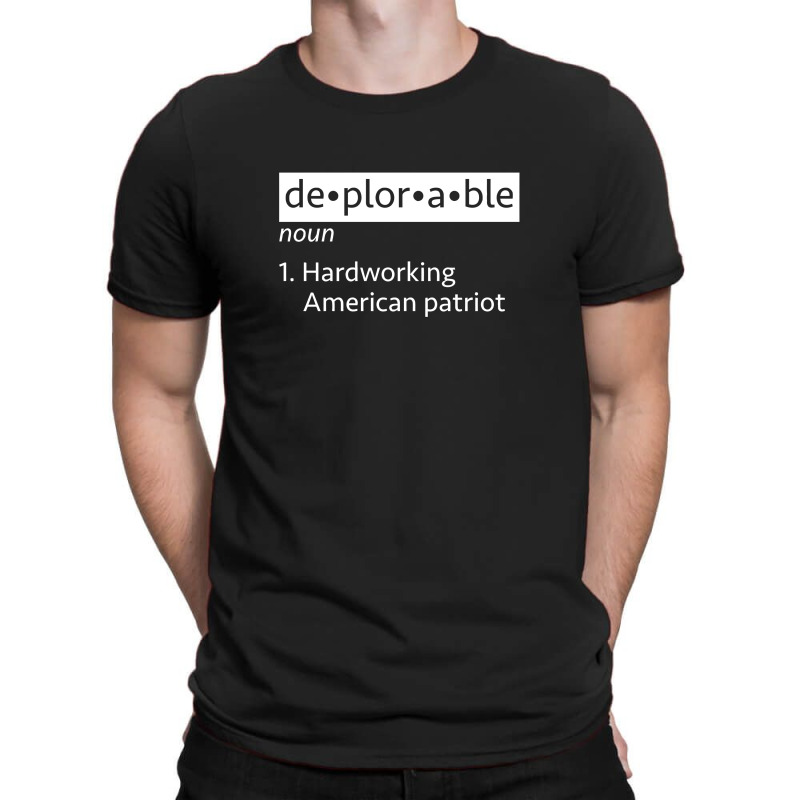 Deplorable Patriot T-shirt | Artistshot