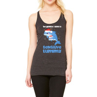 Be Gentle I Have A Sensitive Tummy Funny Christmas T Shirt Racerback Tank | Artistshot