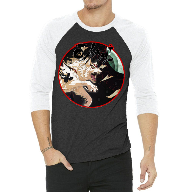 Day Gifts Amaterasu Funny Gifts Men 3/4 Sleeve Shirt by ArtistDante | Artistshot