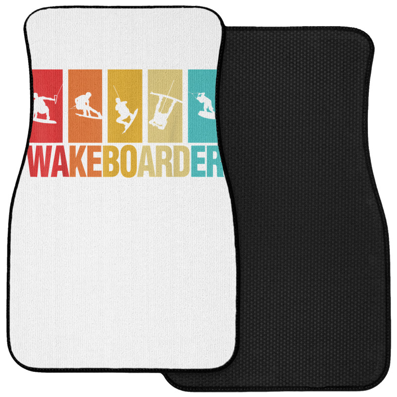 Water Sport Wake Board Wakeboarding Lover Wakeboarder T Shirt Front Car Mat | Artistshot