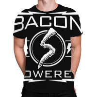 Bacon Powered All Over Men's T-shirt | Artistshot