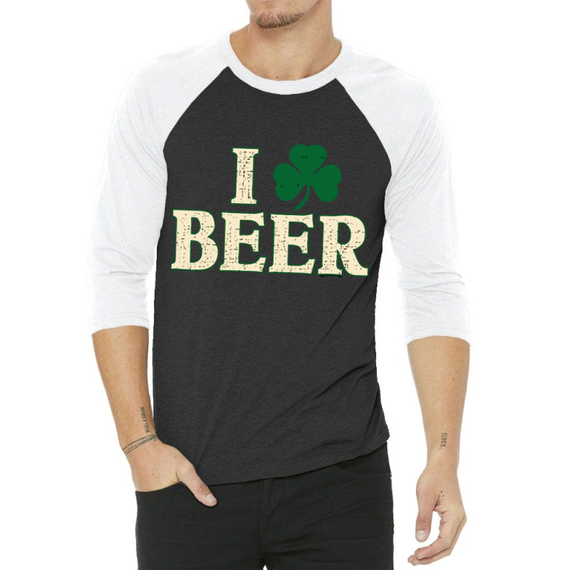 Beer Clover 3/4 Sleeve Shirt | Artistshot