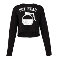 Coffee Pot Head T Shirt Cropped Sweater | Artistshot