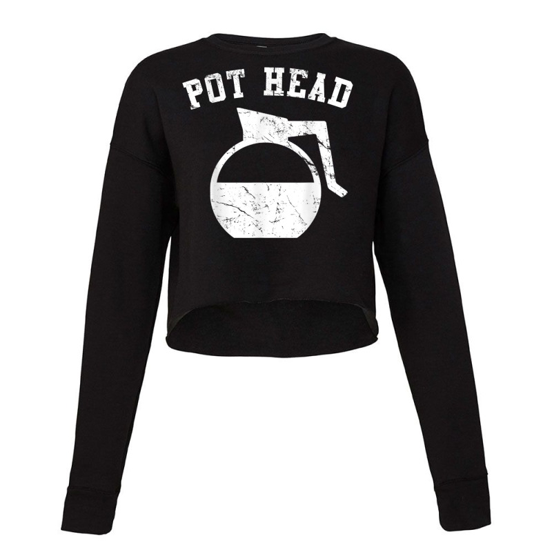 Coffee Pot Head T Shirt Cropped Sweater by Great Tshirt | Artistshot