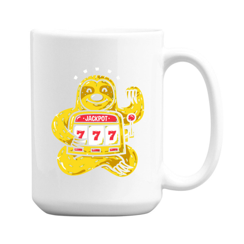 Lucky Sloth Machine 15 Oz Coffee Mug | Artistshot