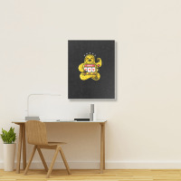 Lucky Sloth Machine Portrait Canvas Print | Artistshot