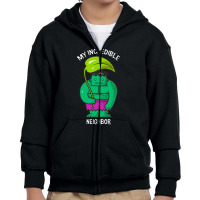 My Incredible Neighbor Youth Zipper Hoodie | Artistshot