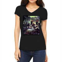 Cartoon Gifts Harder Scream Mens Womens Women's V-neck T-shirt | Artistshot