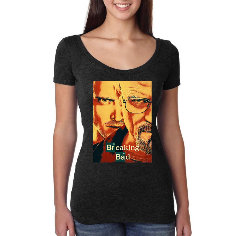 Classic Retro  Crime Classical Music Women's Triblend Scoop T-shirt by Artist-Heather | Artistshot