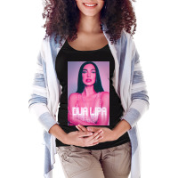 Dua  Future Nostalgic Pink Maternity Scoop Neck T-shirt | Artistshot