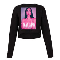 Dua  Future Nostalgic Pink Cropped Sweater | Artistshot