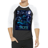 Lover Gift Harder Scream Gifts Men 3/4 Sleeve Shirt | Artistshot