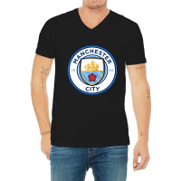 *manchester City V-neck Tee | Artistshot