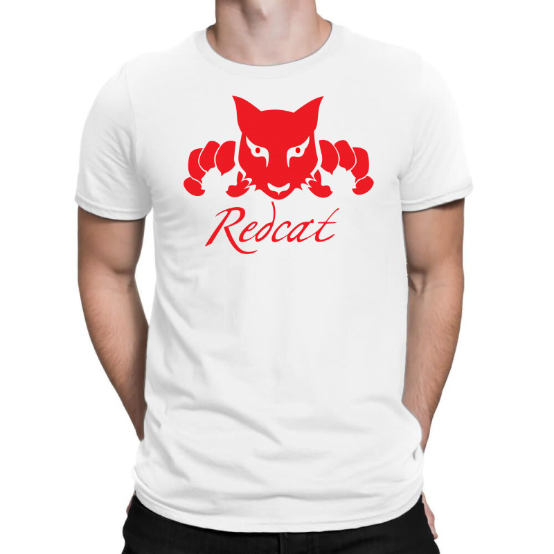 Red Cat T-shirt | Artistshot