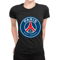 *paris Saint Germain Ladies Fitted T-shirt | Artistshot