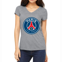 *paris Saint Germain Women's V-neck T-shirt | Artistshot