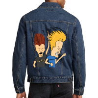 Classic Retro  Head Music Vintage Retro Men Denim Jacket | Artistshot