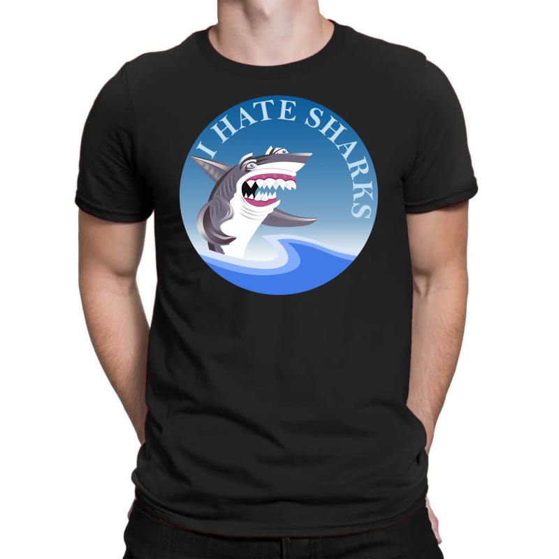 I Hate Shark T-shirt | Artistshot