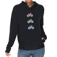 3 Cute Bikes Lightweight Hoodie | Artistshot