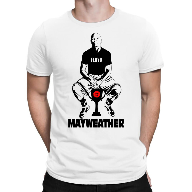 Mayweather Jr Silhouette Design Art T-shirt | Artistshot