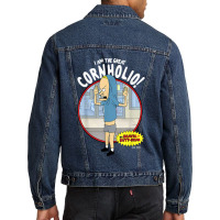 Vintage Animation  Animations Funny Gift Men Denim Jacket | Artistshot