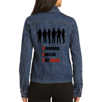 Graphic Picture Basic Chaplin Day Gift Ladies Denim Jacket | Artistshot