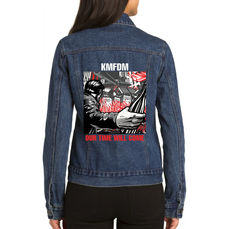 Vintage Photographic  Walks Birthday Gifts Ladies Denim Jacket by Artist-Areli | Artistshot