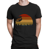 Vintage Sunset Climbing Gift For Climbers And Boulderers T-shirt | Artistshot