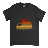 Vintage Sunset Climbing Gift For Climbers And Boulderers Classic T-shirt | Artistshot