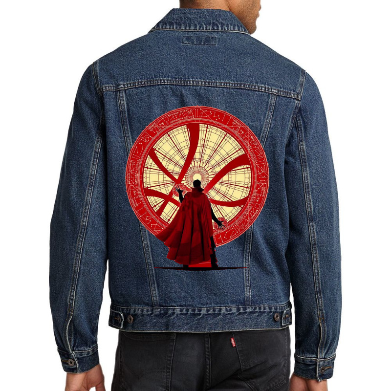 Classic Retro  Magic Man Gifts Idea Men Denim Jacket | Artistshot