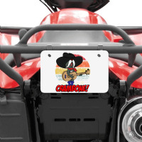 Awesome  Pecos Crambone Vintage Retro Atv License Plate | Artistshot