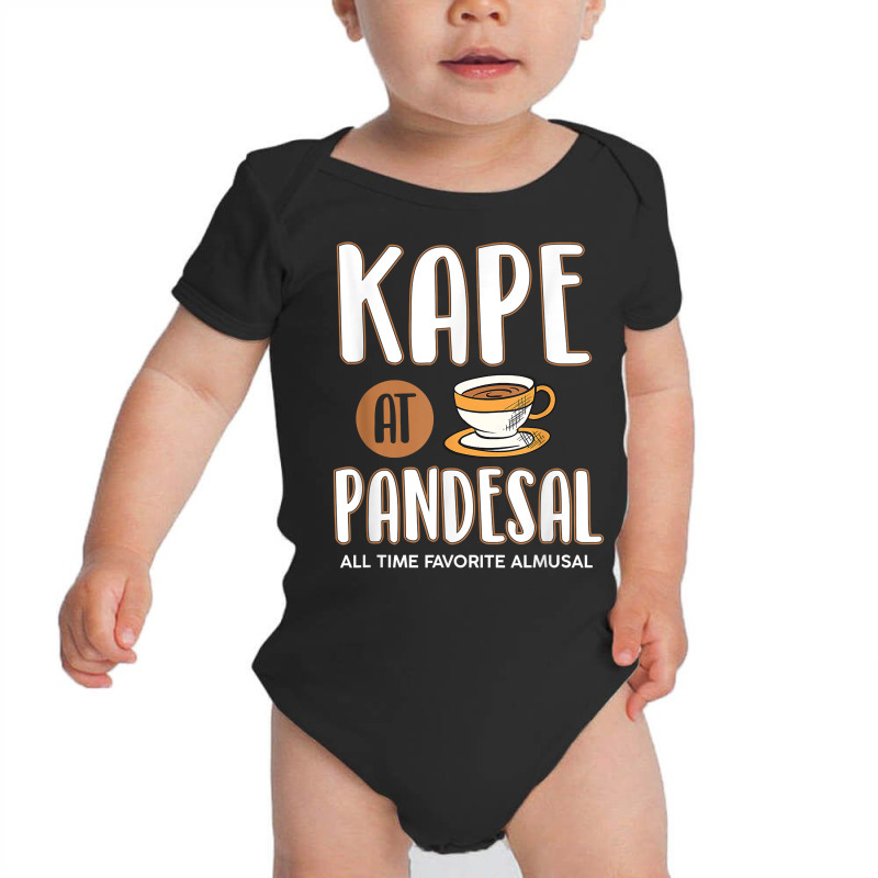 Kape At Pandesal All Time Favorite Almusal Funny Filipino T Shirt Baby Bodysuit | Artistshot