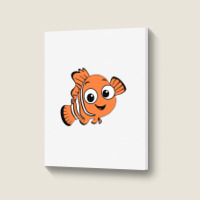 Finding Nemo Portrait Canvas Print | Artistshot