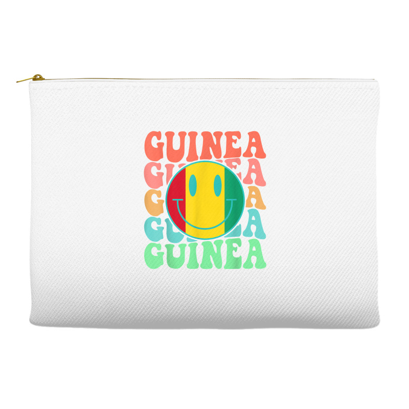 Retro Guinea Guinean Flag Mens Womens Kids T Shirt Accessory Pouches | Artistshot