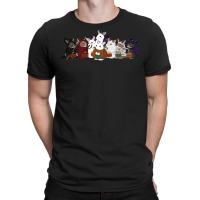 Halloween Costume Gift T  Shirt Rabbit Halloween Horizontal Design T-shirt | Artistshot