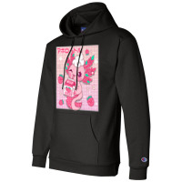 Kawaii Axolotl Strawberry Milk Shake Carton Japanese Anime Premium T S Champion Hoodie | Artistshot