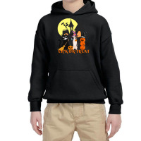 Funny Halloween Gift T  Shirt Lick Or Treat Funny Halloween Cat ,dog A Youth Hoodie | Artistshot