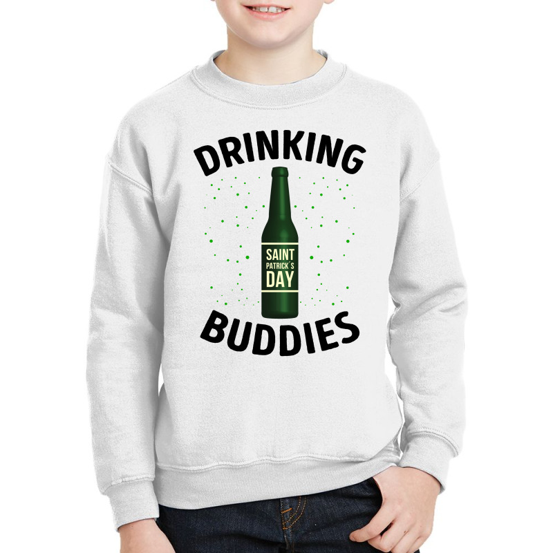 Drinking Buddies Saint Patricks Day For Light Youth Sweatshirt by autlu2024 | Artistshot