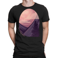 Scenery T  Shirt Pink Purple Scenery T  Shirt T-shirt | Artistshot